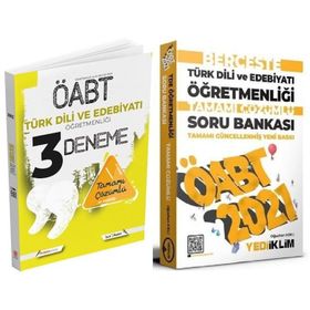 ÖABT Türk Dili ve Edebiyatı Öğretmenliği 10 Deneme 2021-Yediiklim Yayınları