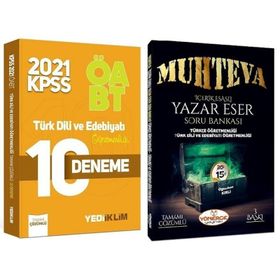 ÖABT Türk Dili ve Edebiyatı Öğretmenliği 10 Deneme 2021-Yediiklim Yayınları
