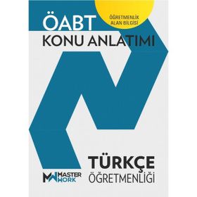Öabt Türkçe Öğretmenliği Konu Anlatımı Kitabı MasterWork Yayınları