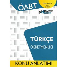 Öabt Türkçe Öğretmenliği Konu Anlatımı Kitabı MasterWork Yayınları