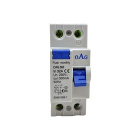 OAG 2X32 A 30ma Kaçak Akım Koruma Rölesi