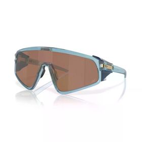 Oakley 0OO9404 940408 35 Latch Panel Geometrik Şeffaf Mavi Kemik Unisex Güneş Gözlüğü