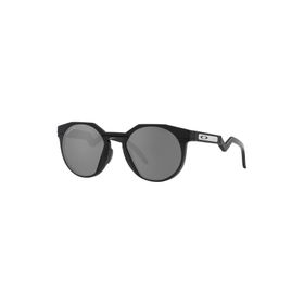 Oakley 9242 924201 52 HSTN Outdoor Aynalı Yuvarlak Mat Siyah Erkek Güneş Gözlüğü
