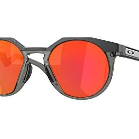 Oakley 9242 924202 52 HSTN Outdoor Aynalı Yuvarlak Mat Karbon Erkek Güneş Gözlüğü