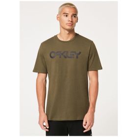 Oakley FOA404011 Mark Iı Tee 2.0 Bisiklet Yaka Baskılı Yeşil - Siyah Erkek T-Shirt