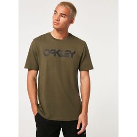 Oakley FOA404011 Mark Iı Tee 2.0 Bisiklet Yaka Baskılı Yeşil - Siyah Erkek T-Shirt