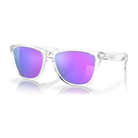 Oakley OAK 9013 9013H7 55 Frogskins Erkek Aynalı Kare Şeffaf Güneş Gözlüğü