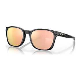 Oakley OAK 9018 901806 55 Ojector Aynalı Polarize Erkek Kare Siyah Kemik Güneş Gözlüğü