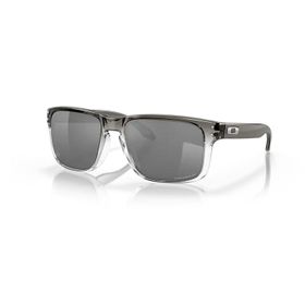 Oakley OAK 9102 910202 55 Holbrook Erkek Polarize Aynalı Kare Şeffaf Füme Kemik Güneş Gözlüğü