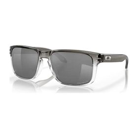Oakley OAK 9102 910202 55 Holbrook Erkek Polarize Aynalı Kare Şeffaf Füme Kemik Güneş Gözlüğü