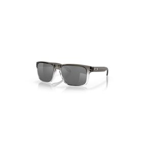 Oakley OAK 9102 910202 55 Holbrook Erkek Polarize Aynalı Kare Şeffaf Füme Kemik Güneş Gözlüğü