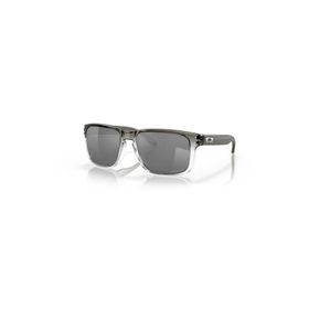 Oakley OAK 9102 910202 55 Holbrook Erkek Polarize Aynalı Kare Şeffaf Füme Kemik Güneş Gözlüğü