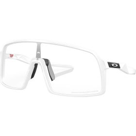 Oakley Sutro Matte White Clear Photochromic Bisiklet Güneş Gözlüğü