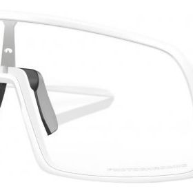 Oakley Sutro Matte White Clear Photochromic Bisiklet Güneş Gözlüğü