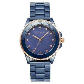 Obaku V279LXSLCL Lacivert Kadın Kol Saati
