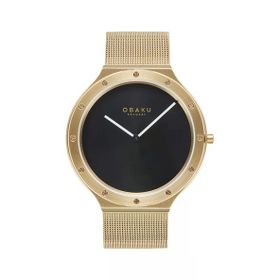 Obaku V285GXGBMG Altın Erkek Kol Saati