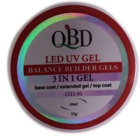 OBD 15 gr Led UV 3 in 1 Base Top Coat Bir Arada Clear Nemlendirici