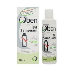 Oben 200 ml Bit Şampuanı