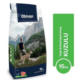 Obivan 15 kg Yaşlı & Kuzulu Köpek Maması