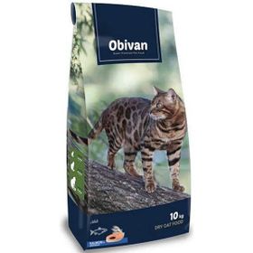 Obivan Premium Somonlu 10 kg Yetişkin Kuru Kedi Maması
