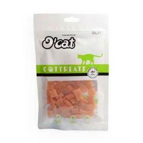 O'Cat Tavuklu Parçacıklar 50 gr Kedi Ödülü