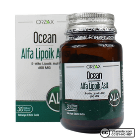 Ocean Alfa Lipoik Asit 600 mg İçeren 30 Tablet