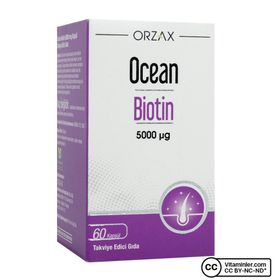 Ocean Biotin 5000 mcg 60 Kapsül