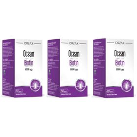 Ocean Biotin 5000 mcg İçeren 60 Kapsül