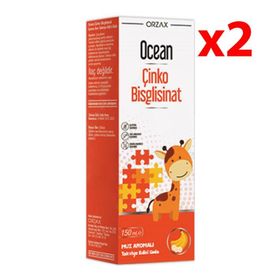 Ocean Çinko Bisglisinat Muz Aromalı 150 ml Sıvı