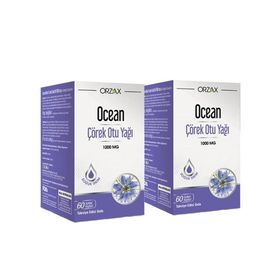 Ocean Çörek Otu Yağı 1000 mg 2x60 Kapsül