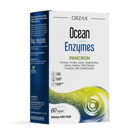 Ocean Enzymes Pancron 60 Kapsül Takviye Edici Gıda