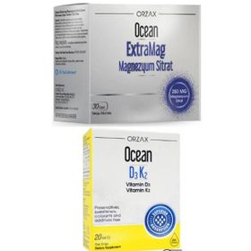Ocean Extramag 30 Efervesan Saşe + Ocean D3 K2 20 ml Damla