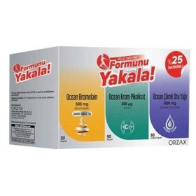 Ocean Formunu Yakala 3'lü Set Bromelain 30 Kapsül + Krom Pikolinat 90 Kapsül + Çörek Otu Yağı 60 Kapsül