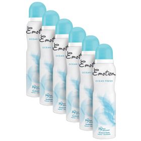 Ocean Fresh 6x150 ml Kadın Sprey Deodorant