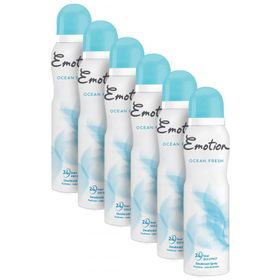 Ocean Fresh 6x150 ml Kadın Sprey Deodorant