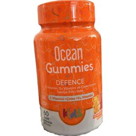 Ocean Gummies Defence Kids 60 Çiğnenebilir Jel Form