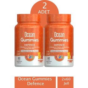 Ocean Gummies Defence Kids 60 Çiğnenebilir Jel Form