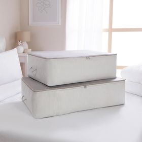 Ocean Home 2'li Gri Stuff Things Baza Altı Hurç Set