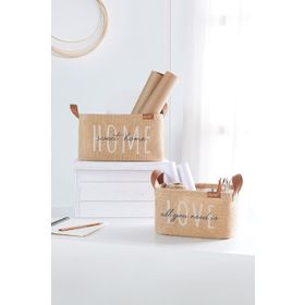 Ocean Home 2'li Jüt Sepet Set