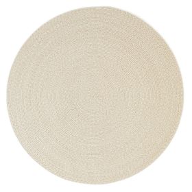 Ocean Home Textile 120 cm Yıkanabilir Bej Kırçıllı Pamuklu Halı Kilim