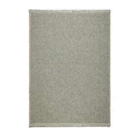 Ocean Home Textile 120x180 cm Yıkanabilir Saçaklı Buklet Gri Renk Halı Kilim