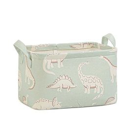 Ocean Home Textile 30x21x18 cm Çocuk Odası Dinozor Sepet