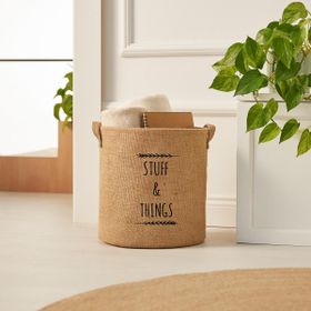 Ocean Home Textile 30x31 cm Stuff Things Jüt Sepet