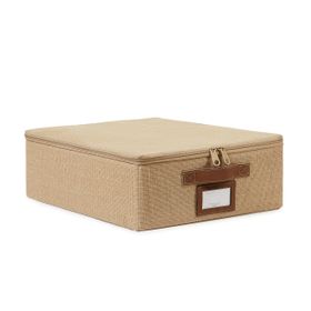 Ocean Home Textile 31x38x12 cm Küçük Boy Jüt Destekli Kutu Hurç