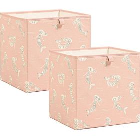 Ocean Home Textile 33x30x33 cm 2'li Çocuk Odası Deniz Kızı Kutu Set