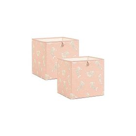 Ocean Home Textile 33x30x33 cm 2'li Çocuk Odası Deniz Kızı Kutu Set