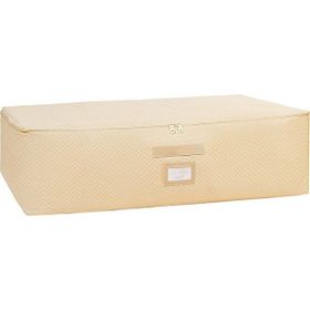 Ocean Home Textile 74x46x22 cm Mega Boy Bej Balıksırtı Baza Altı Hurç
