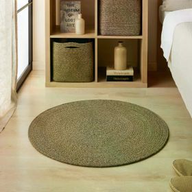 Ocean Home Textile 80 cm Siyah Kırçıllı Jüt Halı Kilim