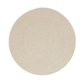 Ocean Home Textile 80 cm Yıkanabilir Bej Kırçıllı Pamuklu Halı Kilim