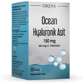 Ocean Hyaluronik Asit 150 mg 30 Kapsül